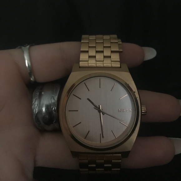 Rose Gold Women’s Nixon Watch - Picture 3 of 3